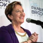 
              Nebraska Democratic congressional nominee Patty Pansing Brooks speaks to her supporters, Tuesday, June 28, 2022, in Lincoln, Neb. (Justin Wan/Lincoln Journal Star via AP)
            