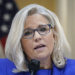 
              Vice Chair Liz Cheney, R-Wyo., gives her opening remarks as the House select committee investigating the Jan. 6 attack on the U.S. Capitol holds its first public hearing to reveal the findings of a year-long investigation, at the Capitol in Washington, Thursday, June 9, 2022. (AP Photo/Andrew Harnik)
            