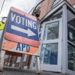 
              Ward 5 voters in Auburn vote at the Girl's and Boy's Club Tuesday in New Auburn, Maine. (Andree Kehn/Sun Journal via AP)
            