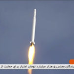 
              FILE - This image taken from video footage aired by Iranian state television March 8, 2022, shows the launch of a rocket by Iran's Revolutionary Guard carrying a Noor-2 reconnaissance satellite in the northeastern Shahroud Desert of Iran as U.S. intelligence agencies warn Tehran could seek 90% enrichment if negotiations to restore Iran’s nuclear deal fail. (Iranian state television via AP, File)
            