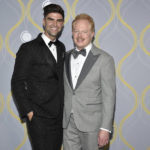 
              Jesse Tyler Ferguson, right, and Justin Mikita arrive at the 75th annual Tony Awards on Sunday, June 12, 2022, at Radio City Music Hall in New York. (Photo by Evan Agostini/Invision/AP)
            
