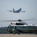 
              Air Force One, with President Joe Biden onboard, leaves Andrews Air Force Base, Md., Saturday, June 25, 2022. Biden is traveling to Germany to attend a Group of Seven summit of leaders of the world's major industrialized nations. (AP Photo/Gemunu Amarasinghe)
            