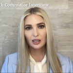 
              In this image from video released by the House Select Committee, an exhibit shows Ivanka Trump, during interview with the House select committee investigating the Jan. 6 attack on the U.S. Capitol at the hearing Monday, June 13, 2022, on Capitol Hill in Washington. (House Select Committee via AP)
            