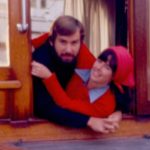 Steve Hilson and Linda Hilson George, circa 1973-1974, aboard SASSY II, the boat they cruised to Alaska while preparing their marine atlas. (Courtesy Linda Hilson George)