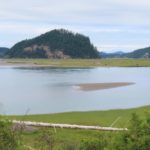 Ika Island is visible from Craft Island, across the mouth of the North Fork of the Skagit River. (Feliks Banel/KIRO Newsradio)