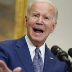 
              President Joe Biden speaks about abortion access during an event in the Roosevelt Room of the White House, Friday, July 8, 2022, in Washington. (AP Photo/Evan Vucci)
            