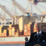 
              FILE - President Joe Biden speaks during a visit at the Port of Baltimore, Nov. 10, 2021. Biden is having trouble fulfilling his promises to the rest of the world because of political challenges at home. Although he's made pledges or reached deals on climate change, taxes and pandemic relief, legislation for all of those issues has stalled on Capitol Hill. (AP Photo/Susan Walsh, File)
            