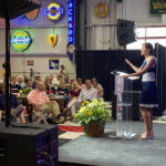 
              Former United Nations Ambassador Nikki Haley headlines fundraiser for Iowa Rep. Randy Feenstra in Sioux Center, Iowa, Thursday, June 30, 2022. Haley has said she will not seek the 2024 Republican presidential nomination if former President Donald Trump runs. Haley would not say Thursday if testimony about the Jan. 6 attack on the Capitol had changed her view. (AP Photo/Tom Beaumont)
            