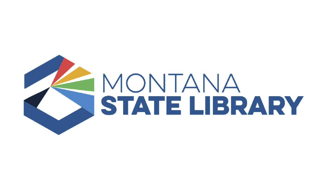 This undated image provided by the Montana State Library shows the proposed new State Library logo....