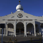 
              The Gurdwara Siri Guru Singh Sabha, a Sikh house of worship, is pictured in Edmonton, Alberta, on Wednesday, July 20, 2022. (AP Photo/Jessie Wardarski)
            