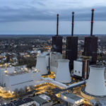 
              FILE - Steam leaves a cooling tower of the Lichterfelde gas-fired power plant in Berlin, Germany, March 30, 2022. The European Union's decision to include natural gas in a list of activities considered sustainable could derail progress in reducing greenhouse gas emissions at a time when climate scientists are calling for dramatic reductions to planet-warming releases. (AP Photo/Michael Sohn, File)
            