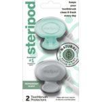 
              This image provided by Steripod shows Steripod toothbrush protectors. It's dorm shopping season for parents sending their kids off to college. (Steripod via AP)
            