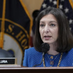 
              Rep. Elaine Luria, D-Va., speaks as the House select committee investigating the Jan. 6 attack on the U.S. Capitol holds a hearing at the Capitol in Washington, Thursday, July 21, 2022. (AP Photo/J. Scott Applewhite)
            