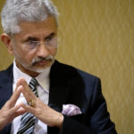 
              India's Foreign Minister Subrahmanyam Jaishankar attends a meeting with US Secretary of State Antony Blinken during the G20 Foreign Ministers' Meeting in Nusa Dua on the Indonesian resort island of Bali Friday, July 8, 2022. (Stefani Reynolds/Pool Photo via AP)
            