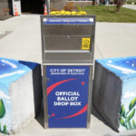 
              FILE - A ballot drop box is shown where voters can drop off absentee ballots instead of using the mail in Detroit on Oct. 16, 2020. The widespread use of absentee ballot drop boxes during the 2020 election was largely trouble-free, contrary to claims made by former President Donald Trump and his Republican allies. An Associated Press survey of state election officials across the U.S. revealed no problems that could have affected the results, including from fraud, vandalism or theft. (AP Photo/Carlos Osorio, File)
            