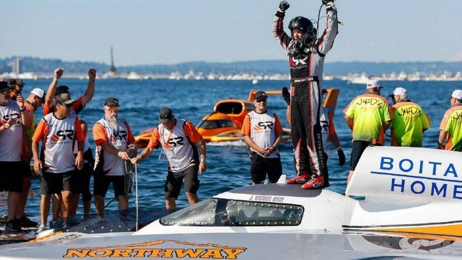 Seafair hydroplane race decided by penalty once again, Kelly wins