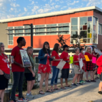SPS teachers rally for higher wages outside of Arbor Heights Elementary (KIRO Newsradio) 