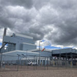 
              Basin Electric Power Cooperative’s Dry Fork Station coal-fired power plant, sits in outside Gillette, Wyo., on June 14, 2022. Geologists at the University of Wyoming are studying whether rock layers up to 10,000 feet deep can hold carbon dioxide emitted by the plant. (AP Photo/Mead Gruver)
            