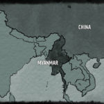 
              A map depicting Myanmar’s location next to China. (AP Illustration/Peter Hamlin)
            