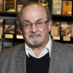 
              FILE - Author Salman Rushdie appears at a signing for his book "Home" in London on June 6, 2017. Rushdie was attacked while giving a lecture in western New York. An Associated Press reporter witnessed a man storm the stage Friday at the Chautauqua Institution as Rushdie was being introduced.  (Photo by Grant Pollard/Invision/AP, File)
            