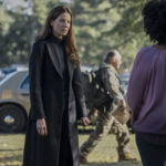
              This image released by Netflix shows Michelle Monaghan as Gina McCleary in a scene from "Echoes." (Jackson Lee Davis/Netflix via AP)
            