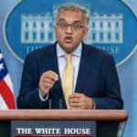
              White House Covid Response Coordinator Ashish Jha speaks at a press briefing at the White House in Washington, Friday, July 22, 2022. The Biden administration hopes to make getting a COVID-19 booster as routine as going in for the yearly flu shot. (AP Photo/Andrew Harnik, File)
            