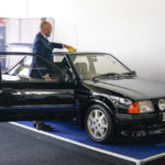 
              The Ford Escort RS Turbo Series 1, that belonged to the late Diana, Princess of Wales, is seen during a preview of an auction at Silverstone circuit, in Northamptonshire, England, Friday, Aug. 26, 2022. The Ford Escort RS Turbo was driven by Diana, Princess of Wales from 1985 until 1988 and goes on auction for the first time, on the year that marks the 25th anniversary of her death, on Aug. 31, 1997. (AP Photo/Alberto Pezzali)
            