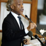 
              Rev. Al Sharpton speaks during a funeral service for Brianna Grier Thursday, Aug. 11, 2022, in Atlanta. The 28-year-old Georgia woman died after she fell from a moving patrol car following her arrest. (AP Photo/John Bazemore)
            