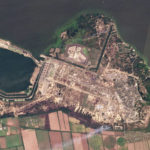 
              This composite of satellite images taken by Planet Labs PBC shows smoke rising from fires at the Zaporizhzhia nuclear power plant in southeastern Ukraine on Thursday, Aug. 25, 2022. A team from the U.N.'s International Atomic Energy Agency is expected to visit the Russian-occupied Zaporizhzhia nuclear plant in Ukraine soon but more shelling was reported in the area overnight Friday, Aug. 26, 2022. (Planet Labs PBC via AP)
            