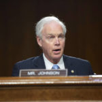 
              FILE - Sen. Ron Johnson, R-Wis., speaks during a Senate Foreign Relations committee hearing in Washington, April 26, 2022. Opponents of Johnson's challenger, Wisconsin Lt. Gov. and Democratic U.S. Senate candidate Mandela Barnes, dropped out ahead of the primary election on Tuesday, Aug. 2, 2022, making him the clear favorite to win and face Johnson in November 2022. (Bonnie Cash/Pool Photo via AP, File)
            