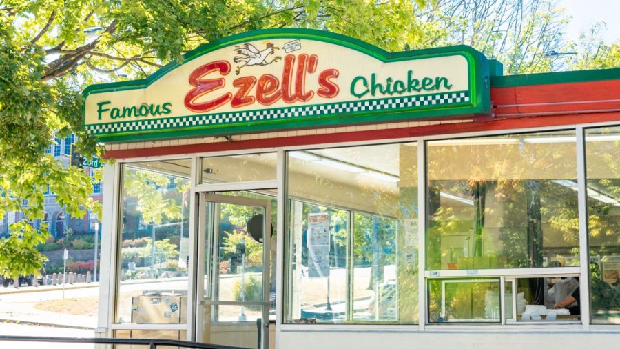 The original Ezell's Famous Chicken in Seattle (Photo courtesy of Ezell's)...