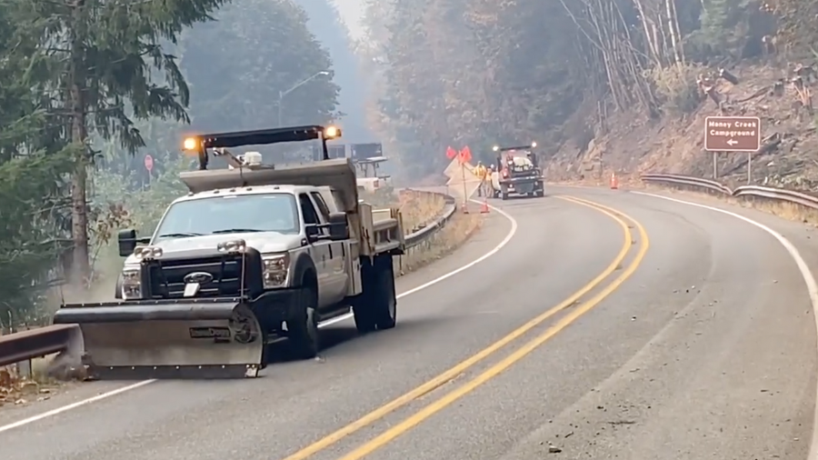 Highway 2 reopens Saturday as crews stabilize neighboring hillsides