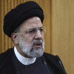 
              Iranian President Ebrahim Raisi speaks prior to leave Tehran's Mehrabad airport to New York to attend annual UN General Assembly meeting, Monday, Sept. 19, 2022. Raisi headed to New York on Monday, where he will be speaking to the U.N. General Assembly later this week, saying that he has no plans to meet with President Joe Biden on the sidelines of the U.N. event. (AP Photo/Vahid Salemi)
            