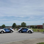 
              Police cruisers are seen at the site of a fatal stabbing at Northside High School in Jacksonville, N.C., on Thursday, Sept. 1, 2022. One person was killed and two were injured Thursday in an apparent stabbing on the fourth day of class at an eastern North Carolina high school, police said. A teacher was also injured, but not stabbed. (Trevor Dunnell/The Daily News via AP)/The Daily News via AP)
            