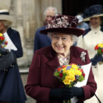 
              FILE - In this March 12, 2018 file photo Britain's Queen Elizabeth II leaves after attending the Commonwealth Service at Westminster Abbey in London. Queen Elizabeth II, Britain’s longest-reigning monarch and a rock of stability across much of a turbulent century, has died. She was 96. Buckingham Palace made the announcement in a statement on Thursday Sept. 8, 2022. (AP Photo/Kirsty Wigglesworth, Pool)
            
