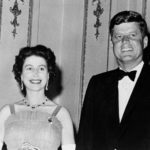 
              FILE - Queen Elizabeth II and U.S. President John Kennedy as they pose at Buckingham Palace in London, June 5, 1961. The Kennedy's were dinner guests of the Queen. Queen Elizabeth II, Britain's longest-reigning monarch and a rock of stability across much of a turbulent century, died Thursday, Sept. 8, 2022, after 70 years on the throne. She was 96. (AP Photo, File)
            