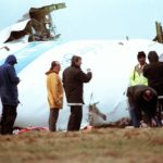 
              FILE - Unidentified crash investigators inspect the nose section of the crashed Pan Am flight 103, a Boeing 747 airliner in a field near Lockerbie, Scotland, Dec. 23, 1988. The plane crashed two days before, killing more than 270 people. Caulkin, a retired Associated Press photographer has died. He was 77 and suffered from cancer. Known for being in the right place at the right time with the right lens, the London-based Caulkin covered everything from the conflict in Northern Ireland to the Rolling Stones and Britain’s royal family during a career that spanned four decades. (AP Photo/Dave Caulkin, File)
            