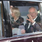 
              A car carrying Britain's King Charles III and Camilla, the Queen Consort, leaves Buckingham Palace following the death of Queen Elizabeth II on Thursday in London, Friday, Sept. 9, 2022. Queen Elizabeth II, Britain's longest-reigning monarch and a rock of stability across much of a turbulent century, died Thursday Sept. 8, after 70 years on the throne. She was 96. (James Manning/PA via AP)
            