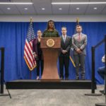 
              New York Attorney General Letitia James speaks during a press conference, Wednesday, Sept. 21, 2022, in New York. New York’s attorney general sued former President Donald Trump and his company on Wednesday, alleging business fraud involving some of their most prized assets, including properties in Manhattan, Chicago and Washington, D.C.
 (AP Photo/Brittainy Newman)
            