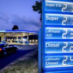 
              Fuel prizes are displayed at a gas station near Frankfurt, Germany, Thursday, Sept. 1, 2022, the day after the government's fuel prize discount offer ended. (AP Photo/Michael Probst)
            