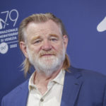 
              Brendan Gleeson poses for photographers at the photo call for the film 'The Banshees of Inisherin' during the 79th edition of the Venice Film Festival in Venice, Italy, Monday, Sept. 5, 2022. (Photo by Joel C Ryan/Invision/AP)
            