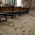 
              Debris covers the floor of a church the day after an earthquake in Coalcoman, Michoacan state, Mexico, Tuesday, Sept. 20, 2022. A magnitude 7.6 earthquake shook Mexico’s central Pacific coast on Monday, killing at least one person. (AP Photo/Armando Solis)
            