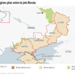 
              The separatist leaders of four Russian-controlled areas of Ukraine say they are planning to hold votes starting later this week for the territories to become part of Russia as Moscow loses ground in the war it launched.
            