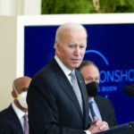 
              FILE - President Joe Biden speaks during a "Cancer Moonshot," event in the East Room of the White House, Feb. 2, 2022, in Washington. Biden will try to channel John F. Kennedy on Monday’s 60th anniversary of his moonshot speech when Biden, in an event at the late president’s library in Boston, aims the nation’s sights on “ending cancer as we know it.” (AP Photo/Alex Brandon, File)
            