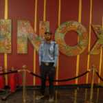 
              A security guard stands at the newly constructed 'INOX' multiplex in Srinagar, Indian controlled Kashmir, Monday, Sept. 19, 2022. The multi-screen cinema hall has opened in the main city of Indian-controlled Kashmir for public for the first time in 14 years. The 520-seat hall with three screens opened on Saturday, Oct. 1, amid elaborate security but only about a dozen viewers lined up for the first morning show. (AP Photo/Dar Yasin)
            