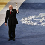 
              Archaeologist Eduardo Matos Moctezuma walks after being awarded with Prince of Asturias Award for Social Sciences during the 2022 Princess of Asturias Awards ceremony in Oviedo, northern Spain, Friday, Oct. 28, 2022. The awards, named after the heir to the Spanish throne, are among the most important in the Spanish-speaking world. (AP Photo/Alvaro Barrientos)
            