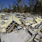 
              Destroyed homes are seen on Sanibel Island, in the aftermath of Hurricane Ian, Friday, Sept. 30, 2022, on Sanibel Island, Fla. (AP Photo/Steve Helber)
            