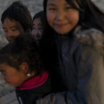 
              Children play in Shishmaref, Alaska, Friday, Sept. 30, 2022. (AP Photo/Jae C. Hong)
            