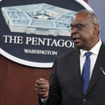 
              Defense Secretary Lloyd Austin speaks during a briefing at the Pentagon in Washington, Thursday, Oct. 27, 2022. (AP Photo/Susan Walsh)
            