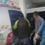 
              In this image taken from video, an ambulance is loaded at the site of an attack at a daycare center, Thursday, Oct. 6, 2022, in the town of Nongbua Lamphu, north eastern Thailand. More than 30 people, primarily children, were killed Thursday when a gunman opened fire in childcare center authorities said. (TPBS via AP)
            